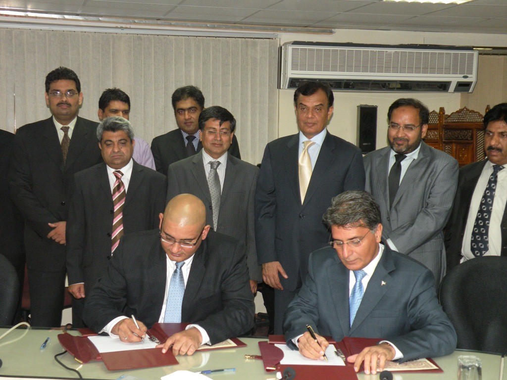 Contract Signing Ceremony of USF Projects in Nasirabad and Multan Telecom Region