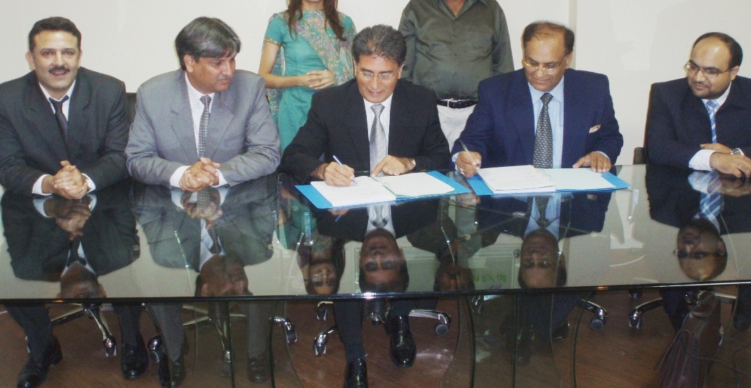 Contract Signing with Al-Shifa Trust