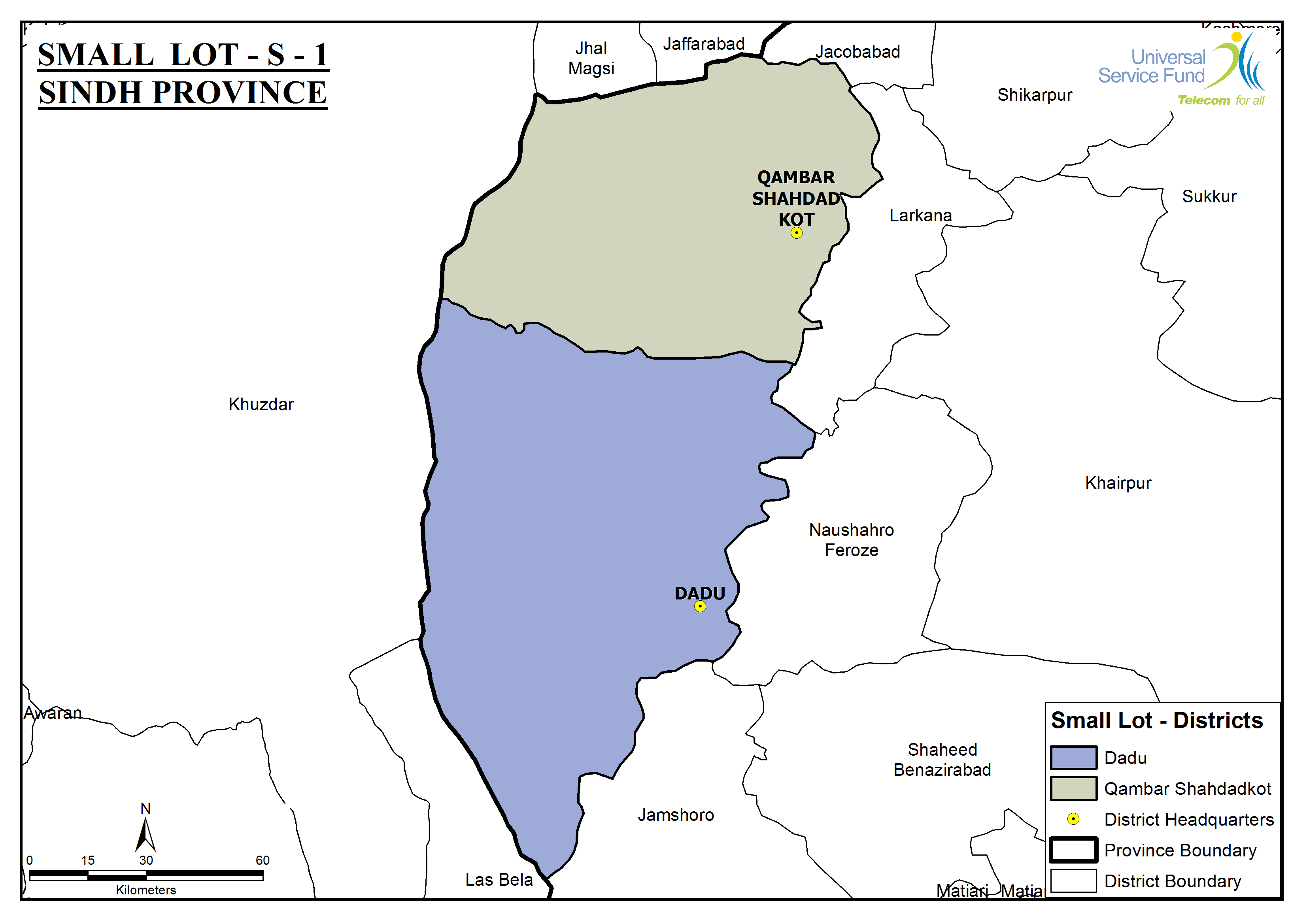 SMALL LOT S-1 Map