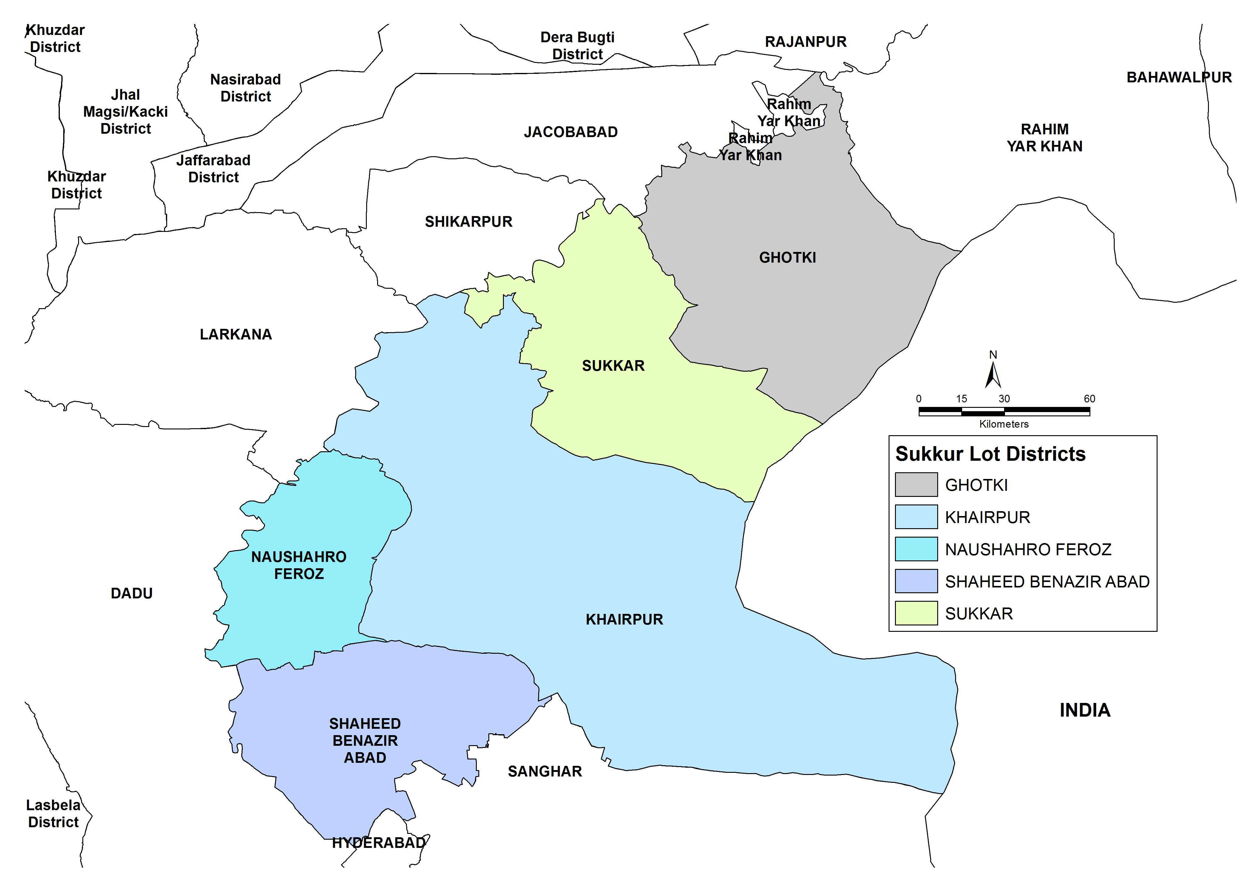 SUKKUR Map