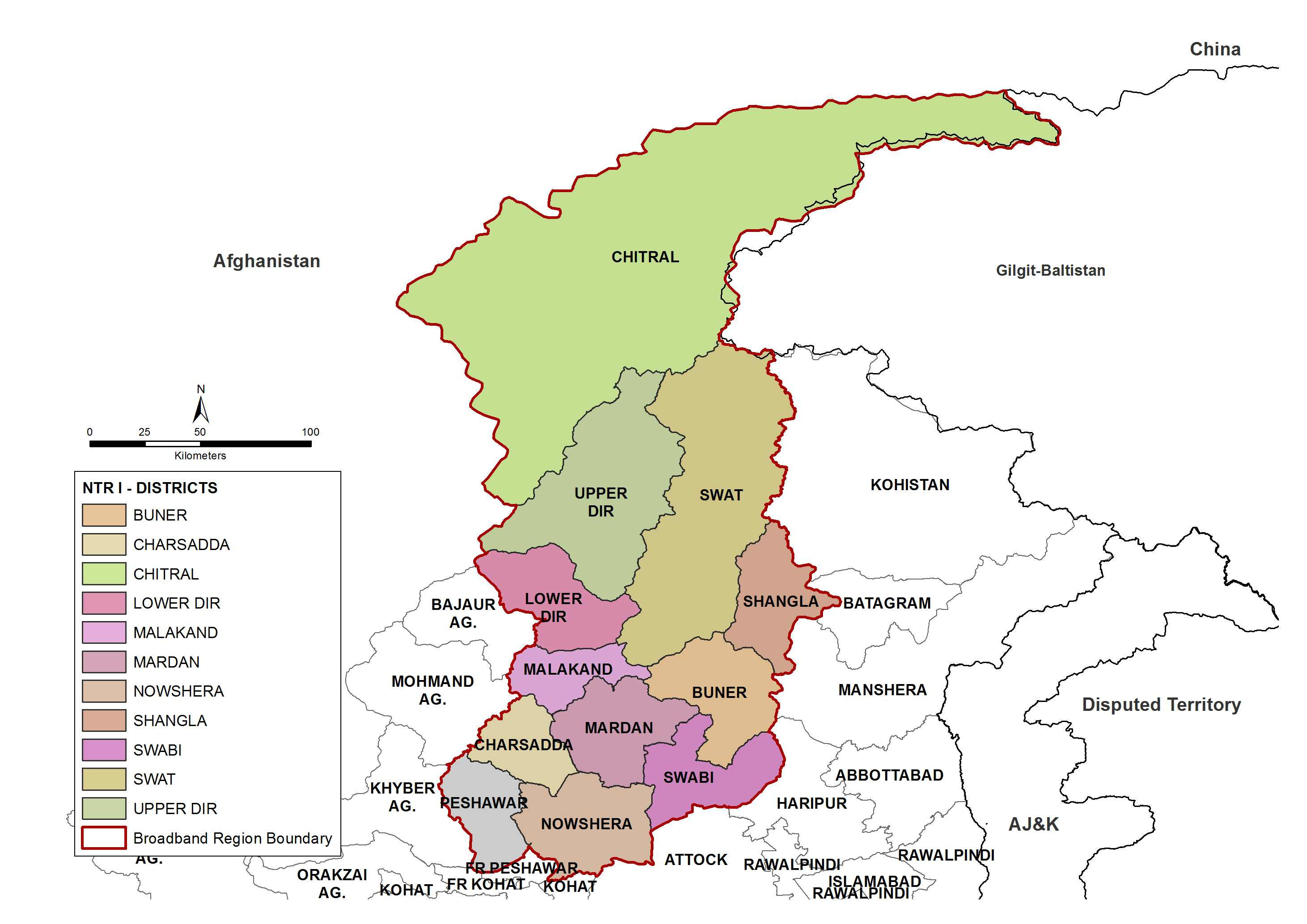 NORTHERN TELECOM REGION-I Map