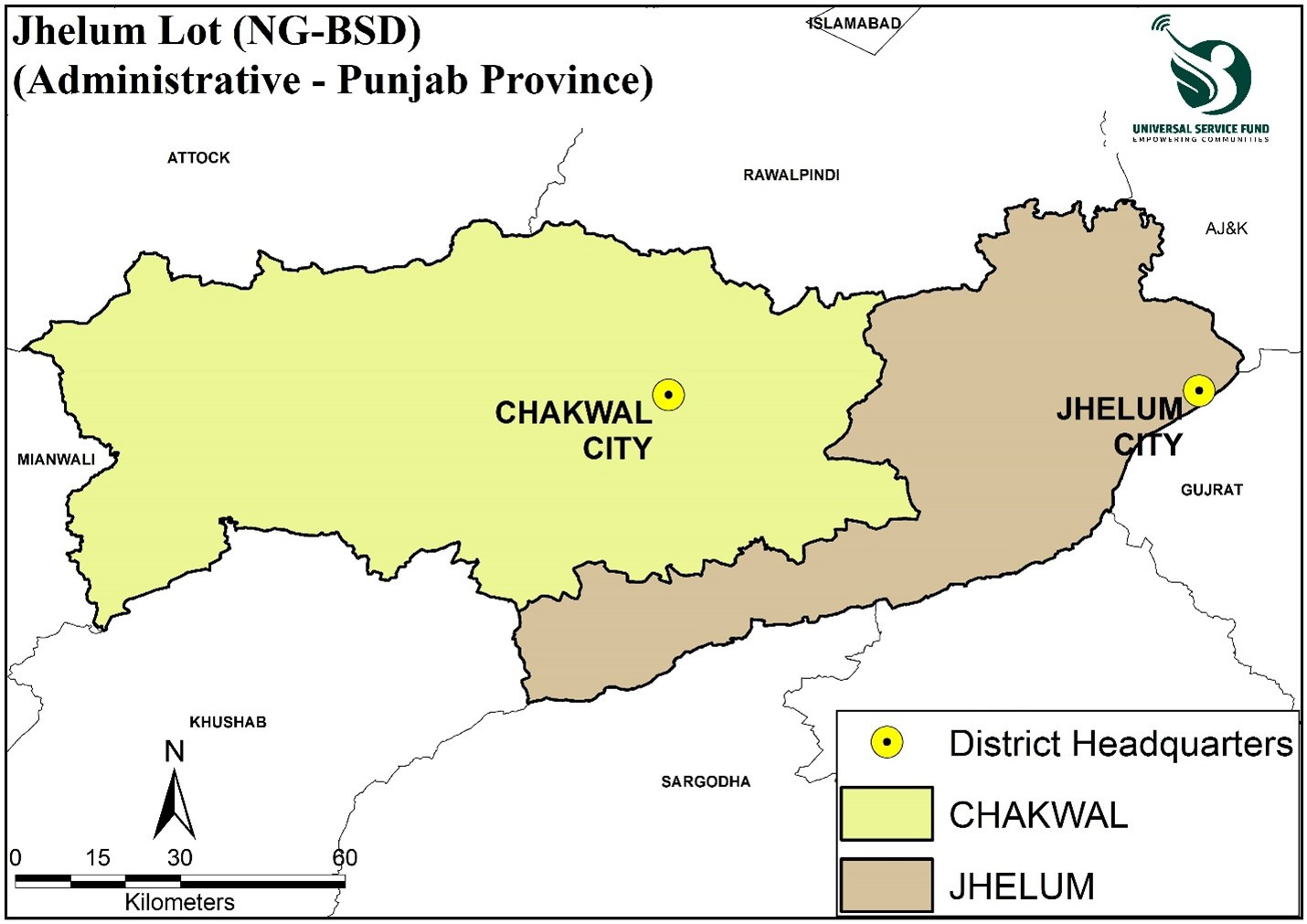 LOT 18-JHELUM Map