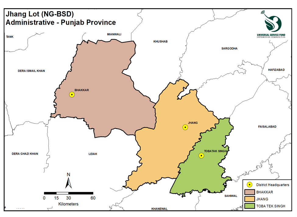 JHANG LOT Map