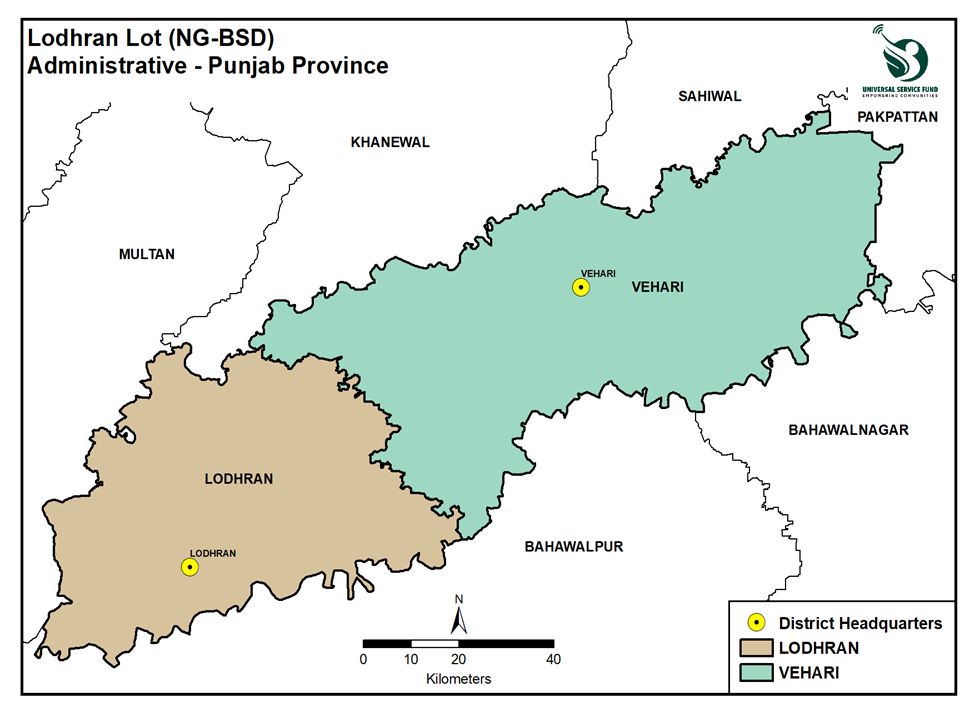 LODHRAN LOT Map