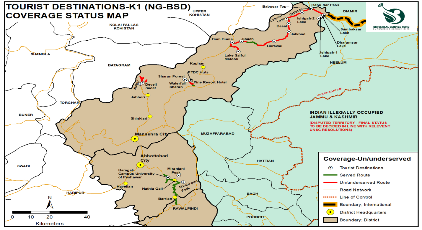 TOURIST DESTINATION-K1 LOT Map