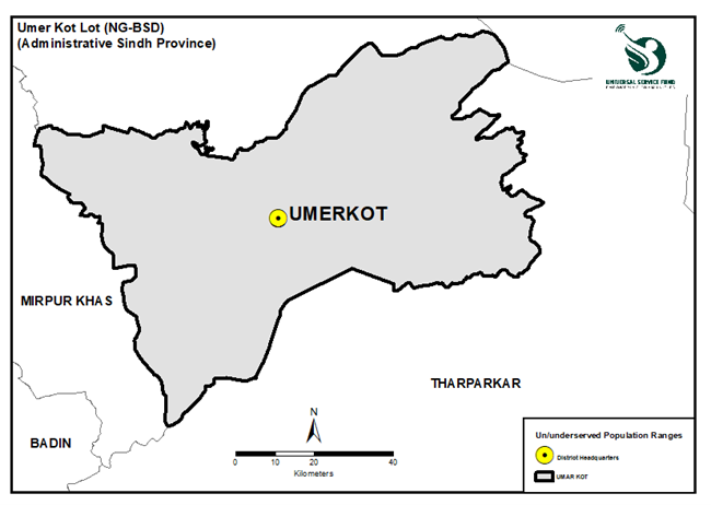 LOT70 - Umer Kot Map