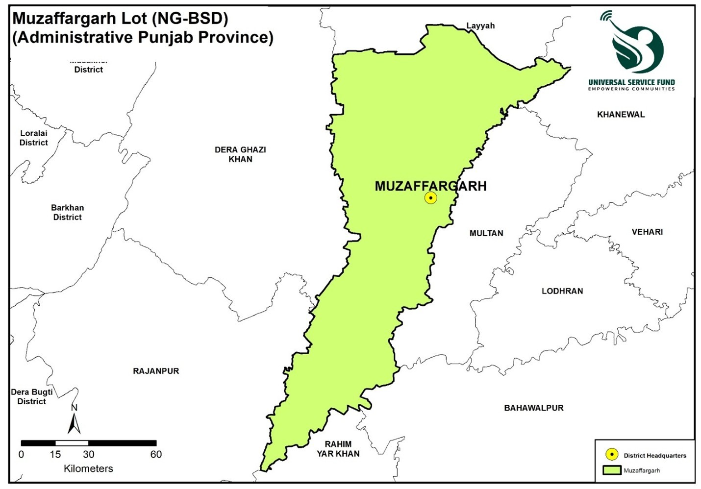 LOT71-Muzaffargarh Map